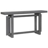LUMISOL Industrial Console Table with Storage for Entryway, Accent Hallway Table with Industrial-Inspired Concrete Wood Top, Narrow Long Sofa Table, Dark Gray LUMISOL