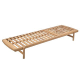 Christopher Knight Home Brolen Acacia Wood Chaise Lounge Chair Outdoor Set of 4, Patio Outdoor Chaise Lounge with Cushions, Adjustable Backrest Lounge Sofa, Wooden Sunbathing Pool Lounger, Teak+Beige