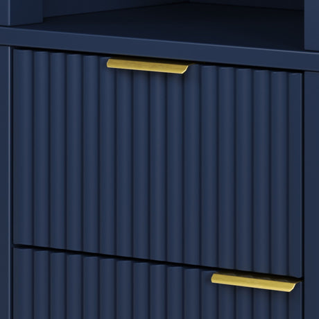 Tall Bathroom Storage Cabinet With Adjustable Shelves And 1 Drawer & Door HouseOfZazla