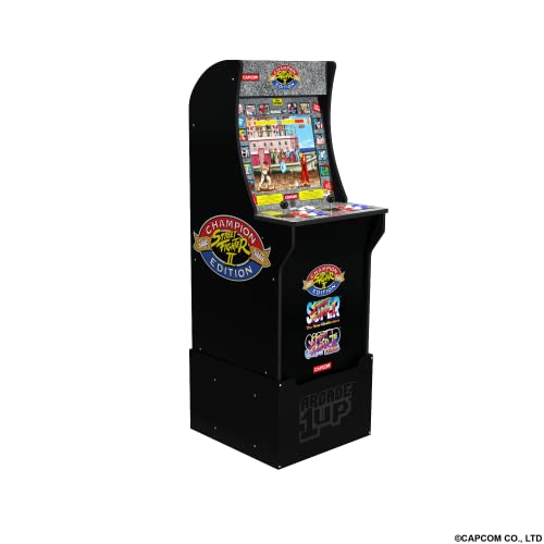 ARCADE1UP - Street Fighter - Classic 3 in 1 Home Arcade with Licensed Riser ARCADE1UP