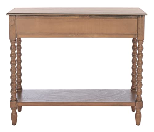 Safavieh Home Collection Athena Brown 2-Drawer Console Table SAFAVIEH