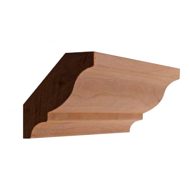EWCR11 Colonial Crown Moulding Trim, 3/4" x 2-5/8", Red Oak, 94" Newmouldings