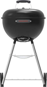 Megamaster Premium Charcoal Grill, 18" Heavy Duty Charcoal Kettle Grill, Outdoor Cooking, Camping Patio, Backyard, Tailgating, Black Megamaster