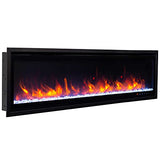 Kennedy II Commercial Grade Smart Electric Fireplace 5,000 BTU, 60IN Paramount