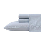 Nautica - Twin XL Sheet Set, Cotton Percale Bedding Set, Crisp & Cool, Lightweight & Breathable (Penny Pinstripe Blue, Twin XL) Nautica