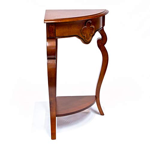 All Things Cedar Classic Accents HR119 Corner Table, Cherry