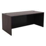 Alera Alera Valencia Series Straight Front Desk Shell, 65" X 29.5" X 29.63", Espresso Alera