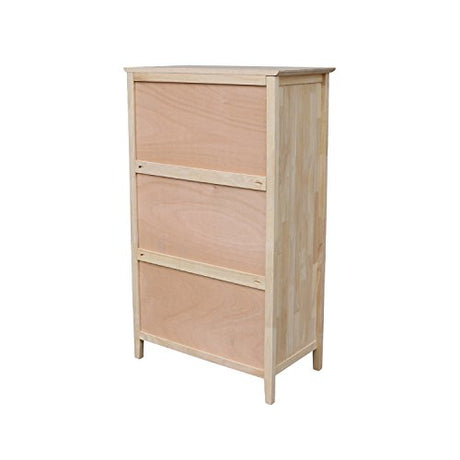 International Concepts Dresser with 5 Drawers ,Unfinished IC International Concepts