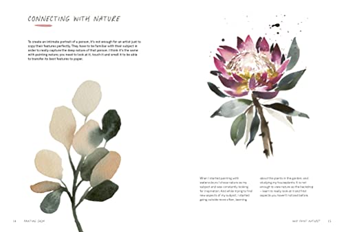Painting Calm: Connect to nature through the art of watercolour WoodArtSupply