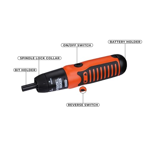 Black & Decker A7073 Battery Powered Screwdriver Product ID: 5035048280485 Black & Decker
