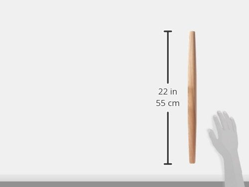 J.K. Adams Maple French Rolling Pin, Brown J.K. Adams