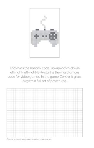 Pixel Gamer Coloring Book: Perfectly Portable Pages (Design Originals) (On-The-Go! Coloring Book)