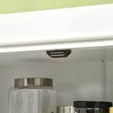 HOMCOM 72" White Traditional Kitchen Pantry Cabinet with Adjustable Shelves and Large Drawer HOMCOM