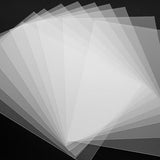 Alipis 10pcs Sheets Shrink Film Wrapping Maker Jewelry Crafts Hot Making Shrinking for Shrinkable Art Heat Key Material Supply Handicraft Supply Transparent Bops Alipis