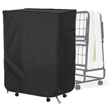 Falezern 33 in Folding Bed Cover, With Metal Zipper and Adjustable Drawstring, Dustproof and Waterproof, Thickened Storage Cover for Fold Up Cot Falezern