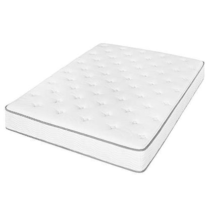 Olee Sleep Queen Mattress, 10 Inch Plush Cloud Hybrid Mattress, Gel Infused Memory Foam, Pocket Spring for Support and Pressure Relief, CertiPUR-US Certified, Bed-in-a-Box, Soft, Queen Size