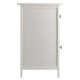 Winsome Eugene Accent Table, 18.90"W x 14.96"D x 25"H, White Winsome
