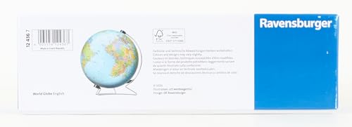 Ravensburger The Earth 540 Piece 3D Puzzle - Engaging Fun for Kids and Adults | Precision Fit with Easy Click Technology | Durable Displayable Model | Celebrating Over 130 Years of Quality Ravensburger