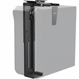 VIVO Under Desk and Wall 8.3 to 13 inch Wide Office and Gaming PC Mount, Large Computer Case CPU Machine Holder with Swivel and Locking, Holds 44 lbs, Black, MOUNT-PC01L VIVO