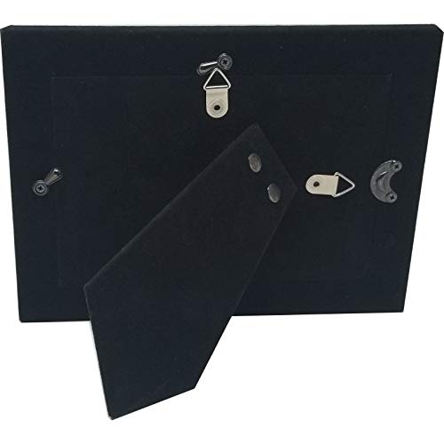 Personalized Add Your Custom Text Engraved Anodized Aluminum Hanging/Tabletop Personalized Group Family Photo Picture Gray Frame (4x6-inch Horizontal) CustomGiftsNow