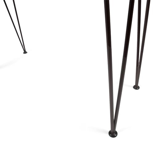 Christopher Knight Home Denali Outdoor Industrial Acacia Wood Bar Set with Finished Iron Frame, Teak Finish / Rustic Metal Christopher Knight Home