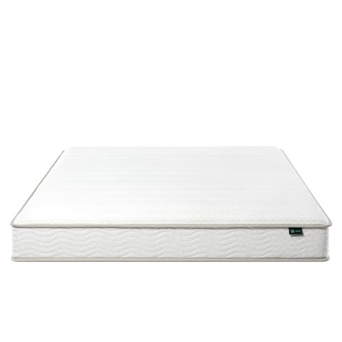 ZINUS 6 Inch Foam and Spring Hybrid Mattress [New Version], Full, Fiberglass Free, Medium Firmness, Durable Support, Certified Safe Foams & Fabric, Mattress in A Box Zinus