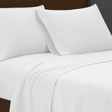 London Fog Garment Washed Solid Sheet Set White Microfiber 5-Piece Split King Sheet Set, Solid Themed, Deep Pocket, Adult and Teen, Oeko-TEX Certified LONDON FOG