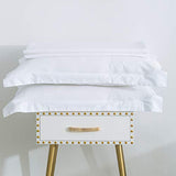 SUSYBAO White Duvet Cover Twin 100% Cotton 2 Pcs Set 1 Single Duvet Cover with Zipper Ties 1 Pillow Sham Soft Hotel Collection Bedding Set SUSYBAO