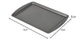 GoodCook Everyday Non-Stick Carbon Steel 9” x 13” Baking Sheet – Carbon Steel Cooking Pans, Bakeware Cookie Sheet for Baking, Oven Pan for Baked Goods & Sheet Pan Dinners GoodCook