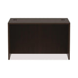 Alera Alera Valencia Series Straight Front Desk Shell, 47.25" X 29.5" X 29.63", Espresso Alera