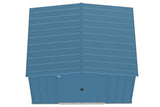 Arrow Classic Steel Storage Shed, 10x8, Blue Grey Arrow