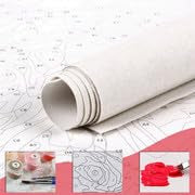 SKRYUIE Paint by Numbers Dolphin for Adults, Acrylic Oil Painting by Numbers Kits for Beginner with Paintbrushes Brushes Art Crafts Canvas for Home Decor 16x20 inch / 40x50 cm B64471 SKRYUIE