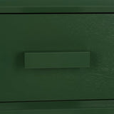 SAFAVIEH Home Collection – Dean Garden Green 2-Drawer Console Table, Mid-Century Modern Entryway & Living Room Accent (COF5701G) SAFAVIEH