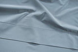 LANE LINEN Twin Bed Sheet Set – 450 Thread Count 100% Long Staple Cotton, Naturally Cooling & Soft, 15” Deep Pocket Fully Elasticized Fitted Sheet, Luxury Hotel Bedding, French Blue LANE LINEN