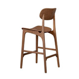 Solvang Wood Bar Stool- Brown Ale Finish Boraam