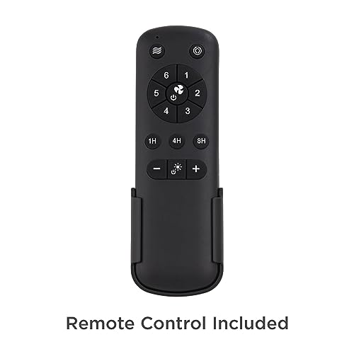 Casa Vieja 52" Delta-Wing DC Modern 3 Blade Indoor Outdoor Ceiling Fan with LED Light Remote Control Solid Wood Oil Rubbed Bronze Damp Rated for Patio Exterior House Porch Gazebo Garage Casa Vieja