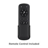 Casa Vieja 52" Delta-Wing DC Modern 3 Blade Indoor Outdoor Ceiling Fan with LED Light Remote Control Solid Wood Oil Rubbed Bronze Damp Rated for Patio Exterior House Porch Gazebo Garage Casa Vieja