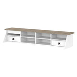 Bush Furniture UrbanPro Desktop Organizer in Shiplap Gray/White - Engineered Wood Bush Business Furniture