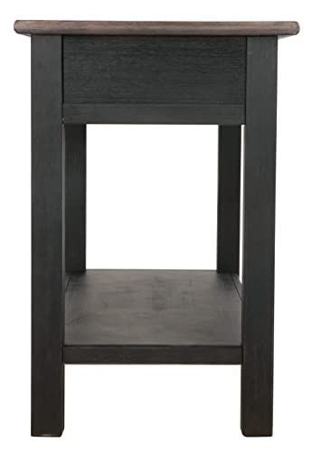 Signature Design by Ashley Tyler Creek Modern Farmhouse Sofa Table, Brown & Black Signature Design by Ashley