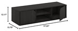 Furinno Classic Stand for TV up to 55 Inch, Espresso Furinno