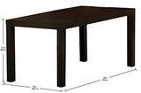 Ameriwood Home Parsons Coffee Table, Espresso Ameriwood Home