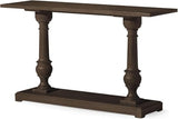 Maven Lane Arthur Traditional Rectangular Accent Console Table for Small Spaces and Front Door Entrance Hallway in Antiqued Brown Finish Maven Lane