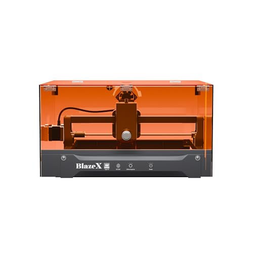 BlazeX M3 Laser Engraver Machine 10000mW for Beginner, 0.01mm High Precision Laser Cutter and Engraver Machine for Wood Metal Glass Leather, Class 1 BlazeX