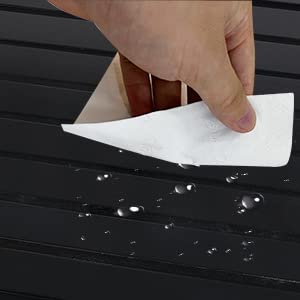 Fadidio Patio Glider Bench Outdoor, Porch Swing Glider for Outside, Wooden 2-Person Loveseat Rocking Bench Funiture, Black Gliders Fadidio