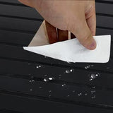 Fadidio Patio Glider Bench Outdoor, Porch Swing Glider for Outside, Wooden 2-Person Loveseat Rocking Bench Funiture, Black Gliders Fadidio