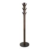 Umbra Flapper Coat Rack, Clothing Hanger, Umbrella Holder, and Hat Organizer, Great for Entryway, Black/Walnut (320361-048) Umbra