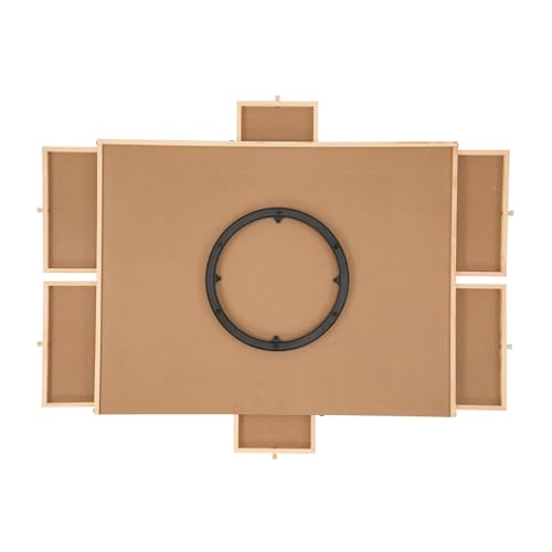 VEVOR 2000 Piece Puzzle Board with 6 Drawers and Cover, 40.2"x29.4" Rotating Wooden Jigsaw Puzzle Plateau, Portable Puzzle Accessories for Adult, Puzzle Organizer & Puzzle Storage System, Gift for Mom VEVOR