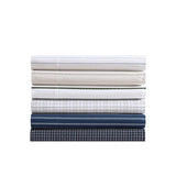 Nautica - Full Sheets, Premium Cotton Percale Bedding Set, Plaid Home Decor, Oeko-Tex Certified (Reece Plaid Navy, Full) Nautica
