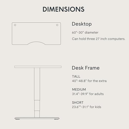 FLEXISPOT E6 Bamboo Dual Motor 3 Stages Standing Desk 60x30 Inch Whole-Piece Board Electric Height Adjustable Desk Stand Up Desk Large Load Capacity(Black Frame + Bamboo Curved Desktop) FLEXISPOT