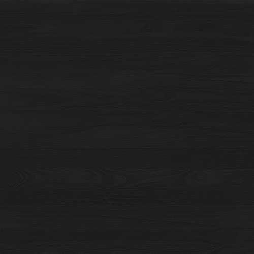 Walker Edison Office Writing and Computer Desk Spacious Desktop, Complementary in Living Spaces, 38 Inch, Reeded Black Walker Edison